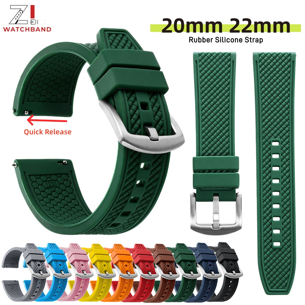 Rubber Strap Diver - New Style Rubber Silicone Strap for
