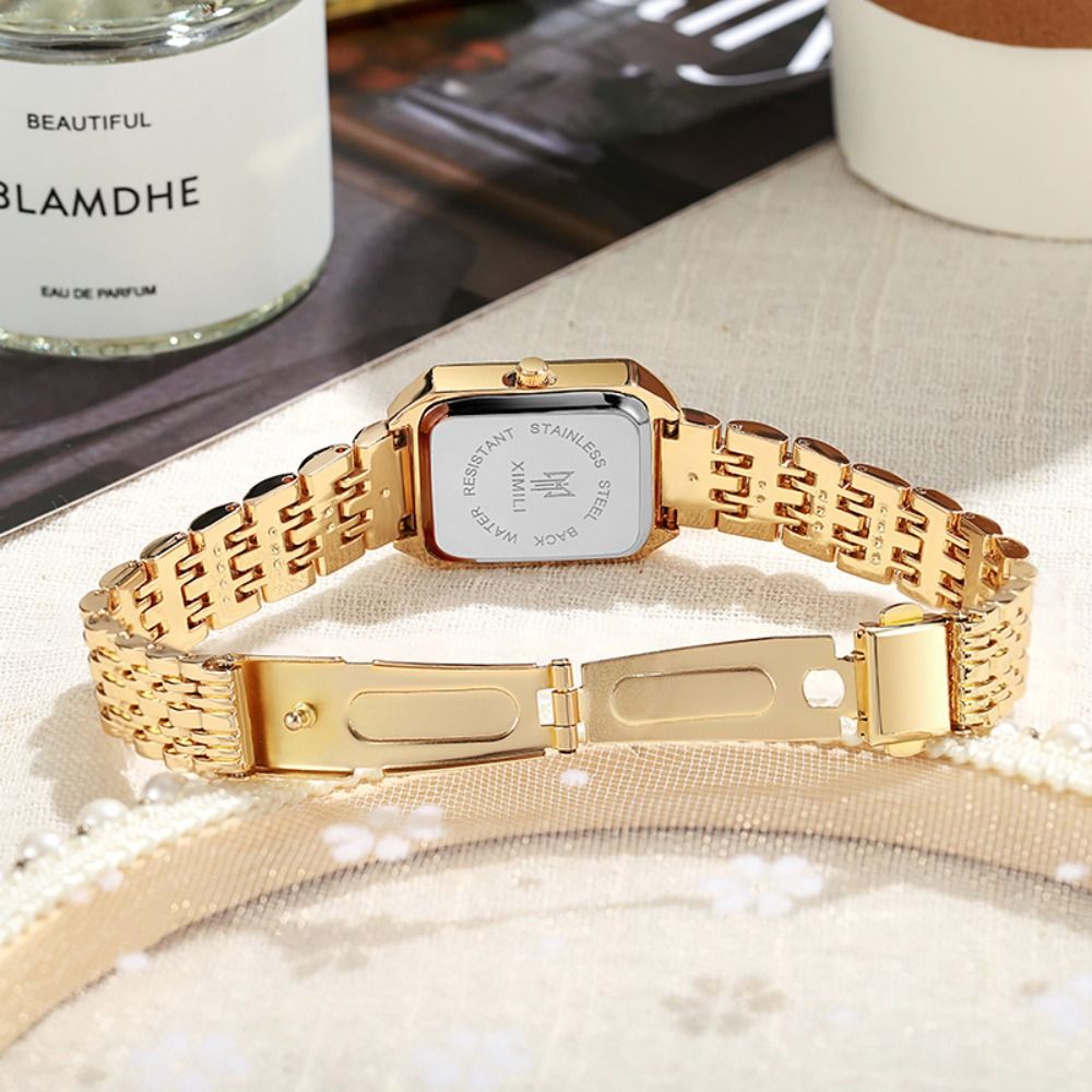 Fashion Stainless Steel Quartz - огляд і ціна Canvas Strap Watch