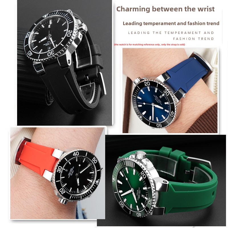 High Quality Rubber Strap For  - огляд і ціна Rubber Strap Diver