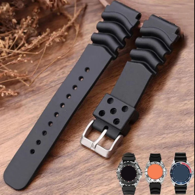 Diving Resin Watch Band for Se - огляд і ціна Rubber Strap Diver