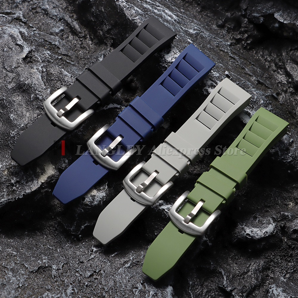 Soft Silicone Watchband 20mm 2 - огляд і ціна Rubber Strap Diver