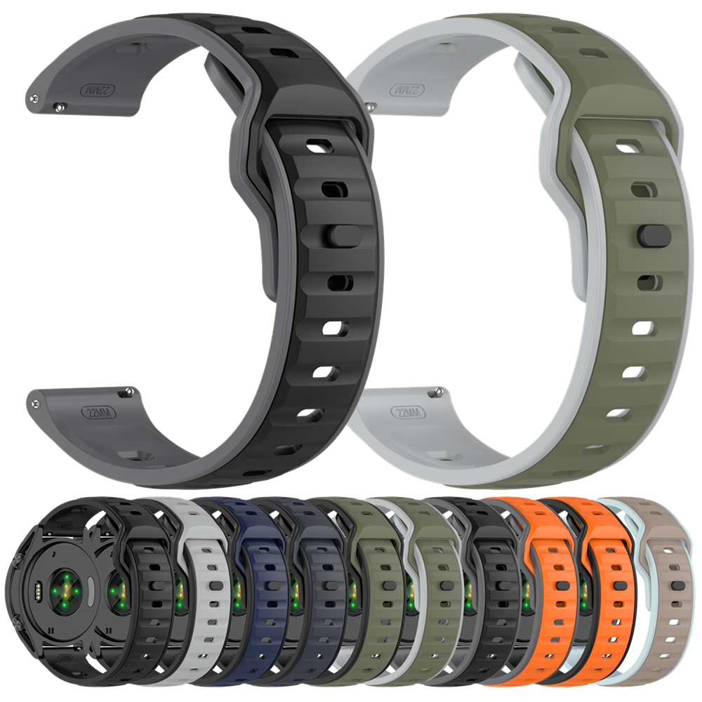20 22mm Silicone Strap For Pol - огляд і ціна Silicone Watch Band 22Mm