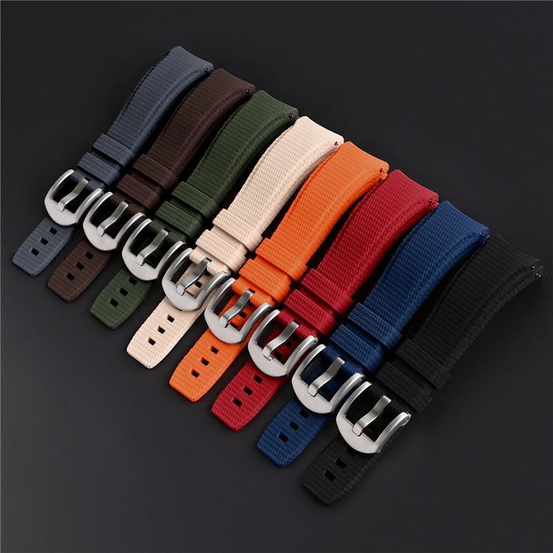 18/19/20/21/22/23/24mm Fluoro  - огляд і ціна Rubber Strap Diver