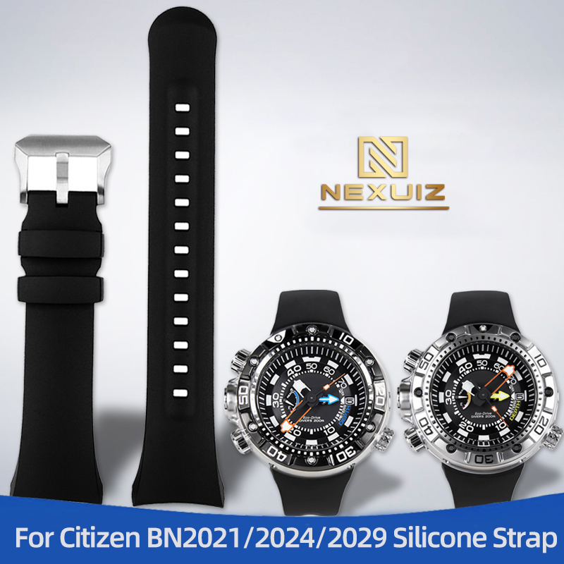 Special Curved Silicone Watch  - огляд і ціна Citizen Watch Promaster