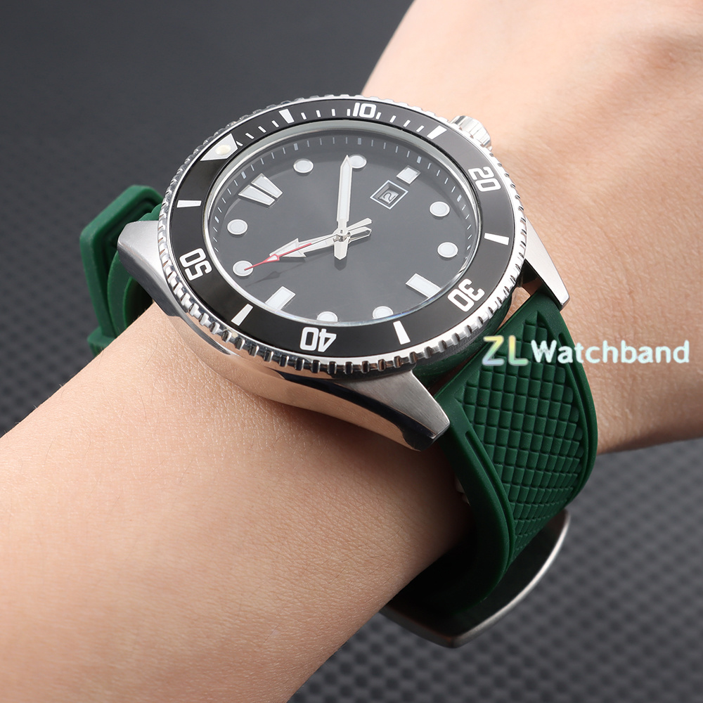 New Style Rubber Silicone Stra - огляд і ціна Rubber Strap Diver