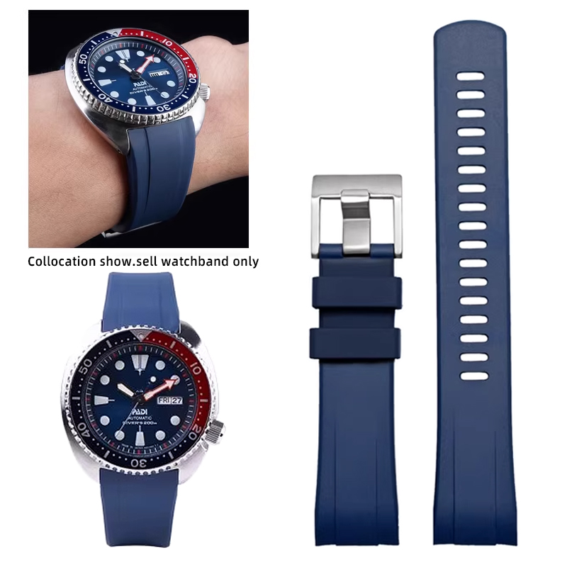 FKM Watch band For Seiko PROSP - огляд і ціна Seiko Watch Prospex