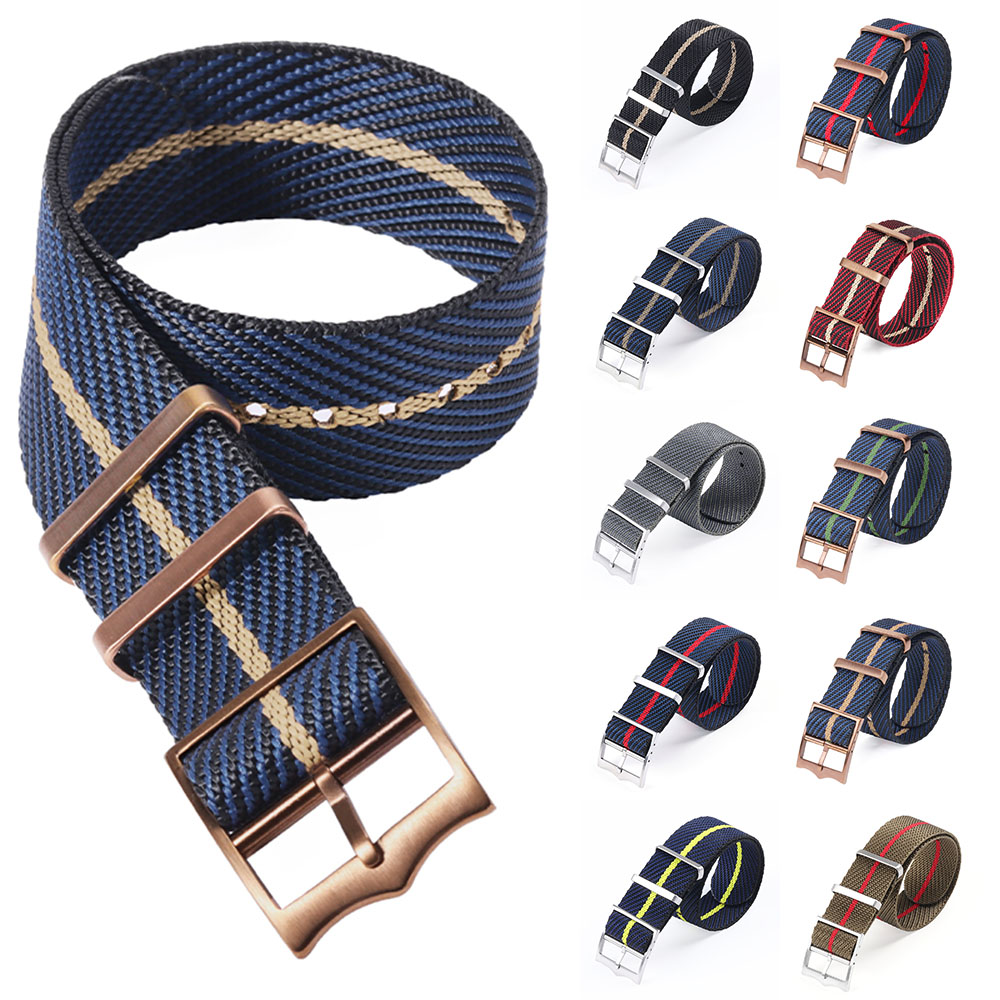 Nylon Canvas Watch Band for Tu - огляд і ціна Nato Strap Nylon
